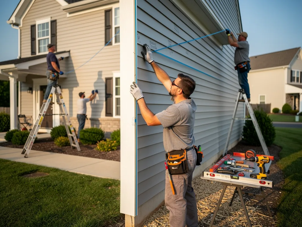 DIY versus calling a pro for a standard siding install